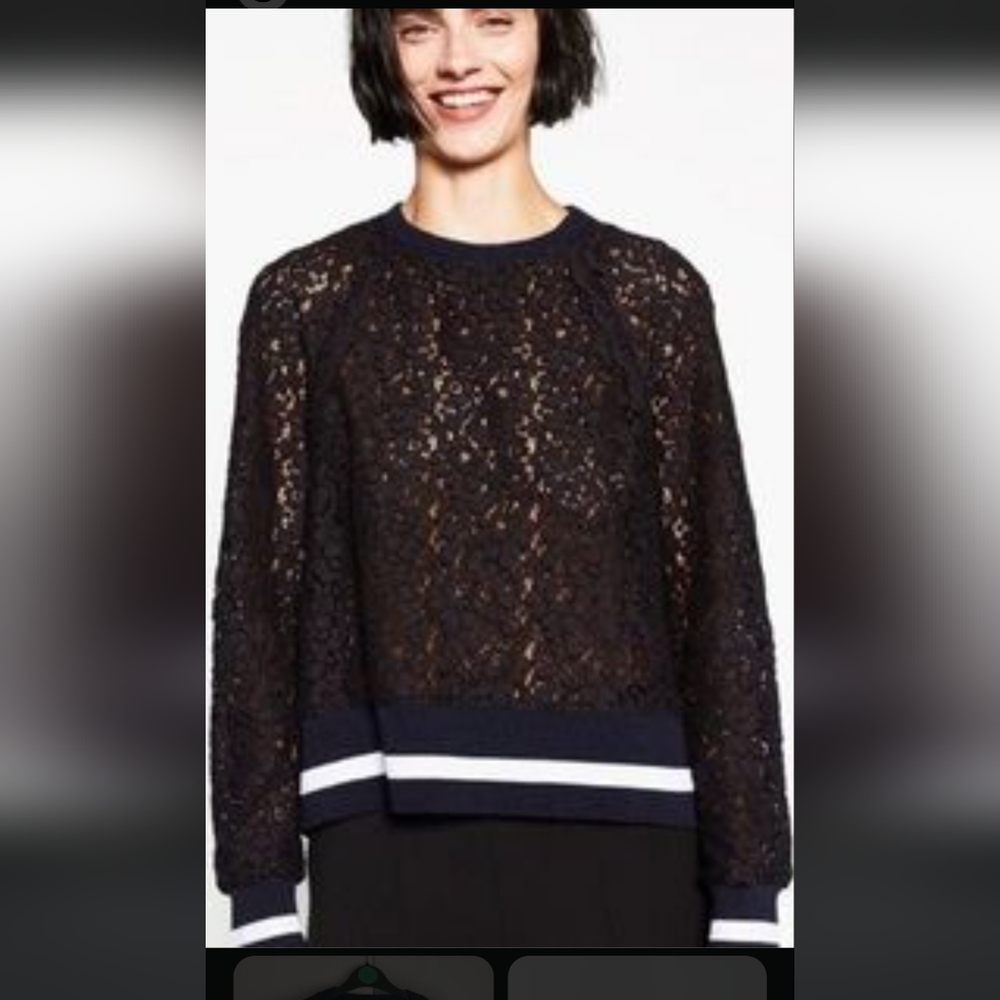 Zara lace top - xs/s